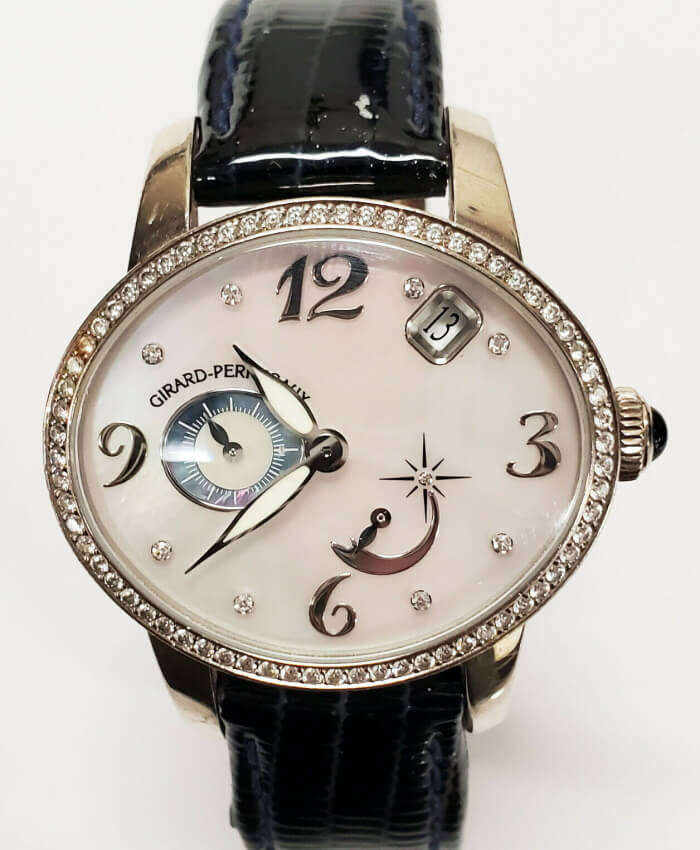 Ladies Girard-Perregaux gold and diamond watch