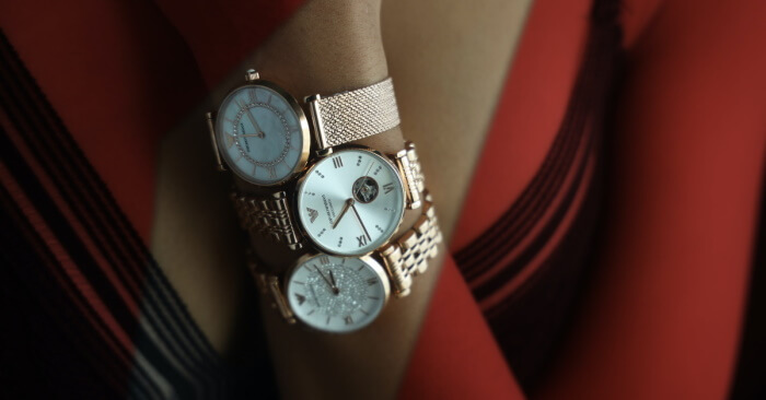 Wearing watch collection